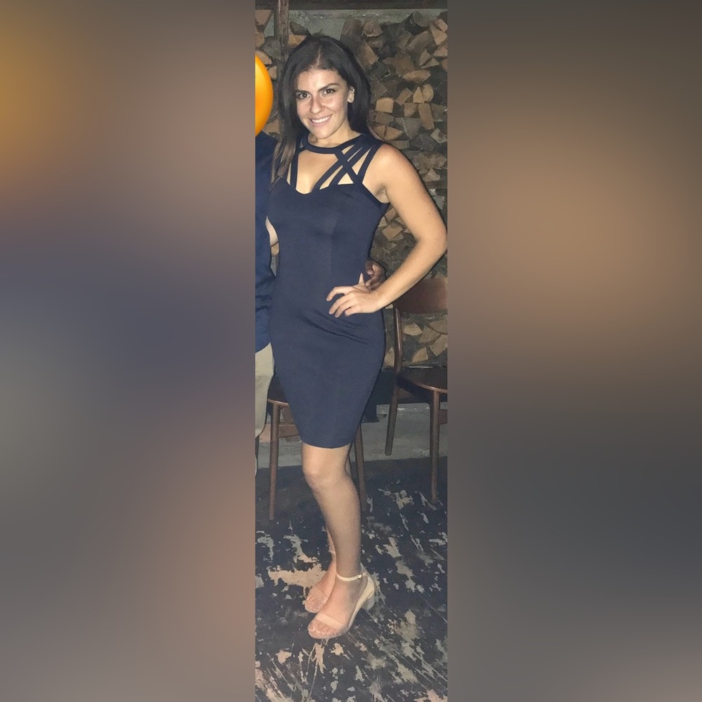 Guess Midnight Blue Mini Dress